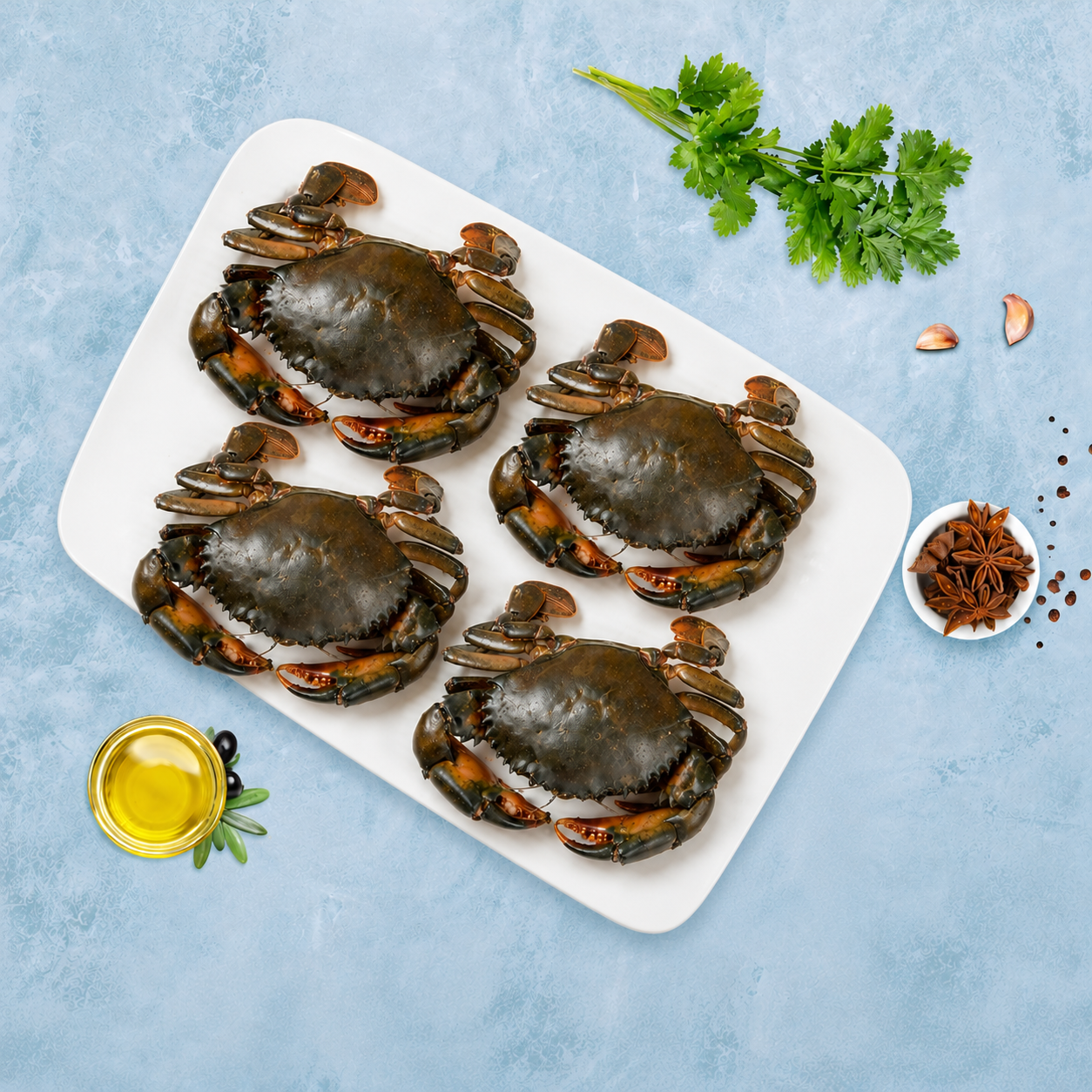 Mud Crab (Nandu) - 4 Pcs